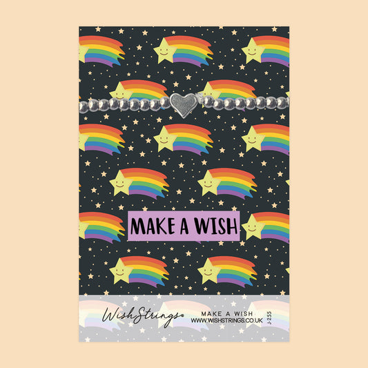 Make a Wish - Heart Stretch Bracelet