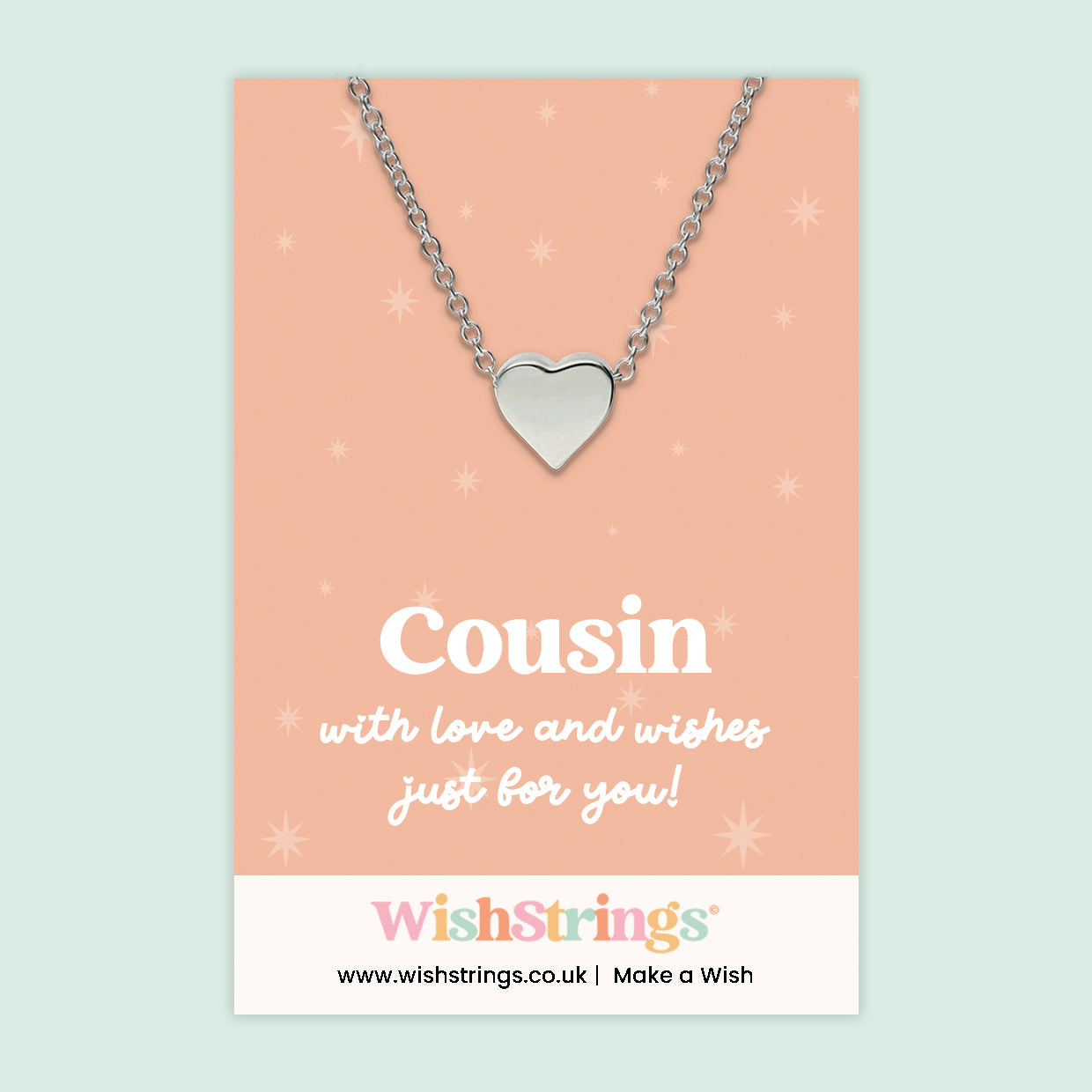 Cousin - Heart Necklace