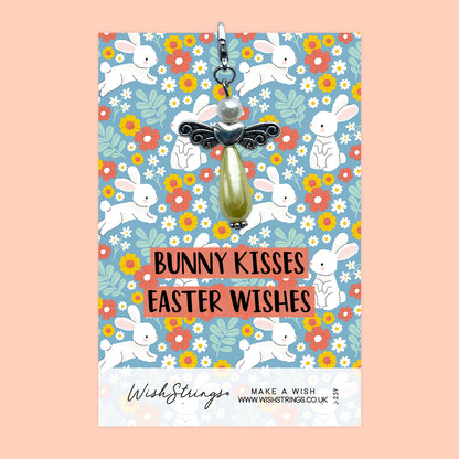 Bunny Kisses, Easter Wishes - Wish Angel Clip