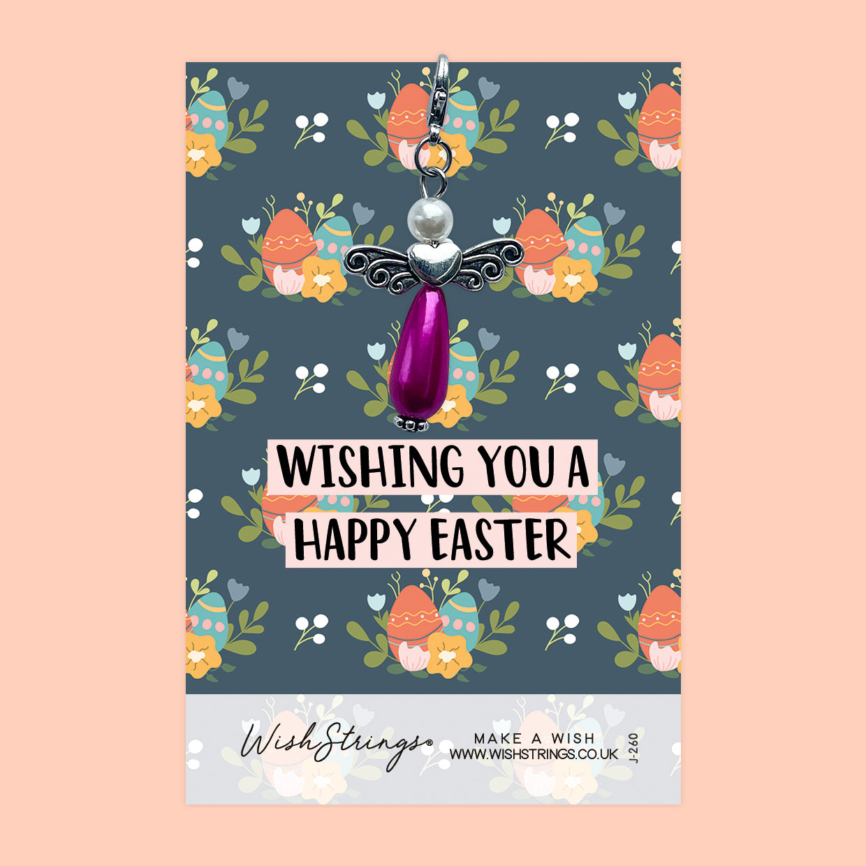 Happy Easter - Wish Angel Clip