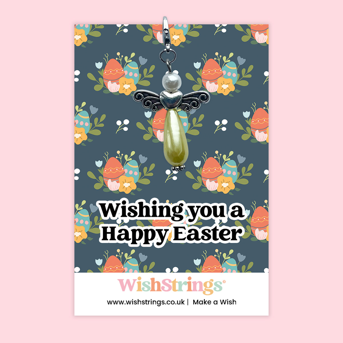 Happy Easter - Wish Angel Clip