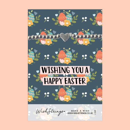 Happy Easter - Heart Stretch Bracelet