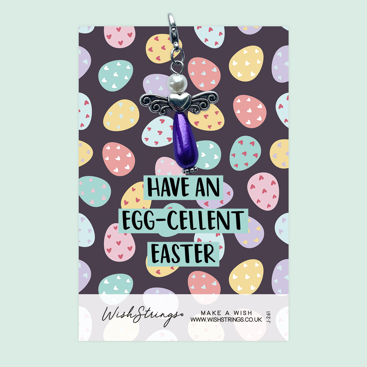 Egg-Cellent Easter - Wish Angel Clip