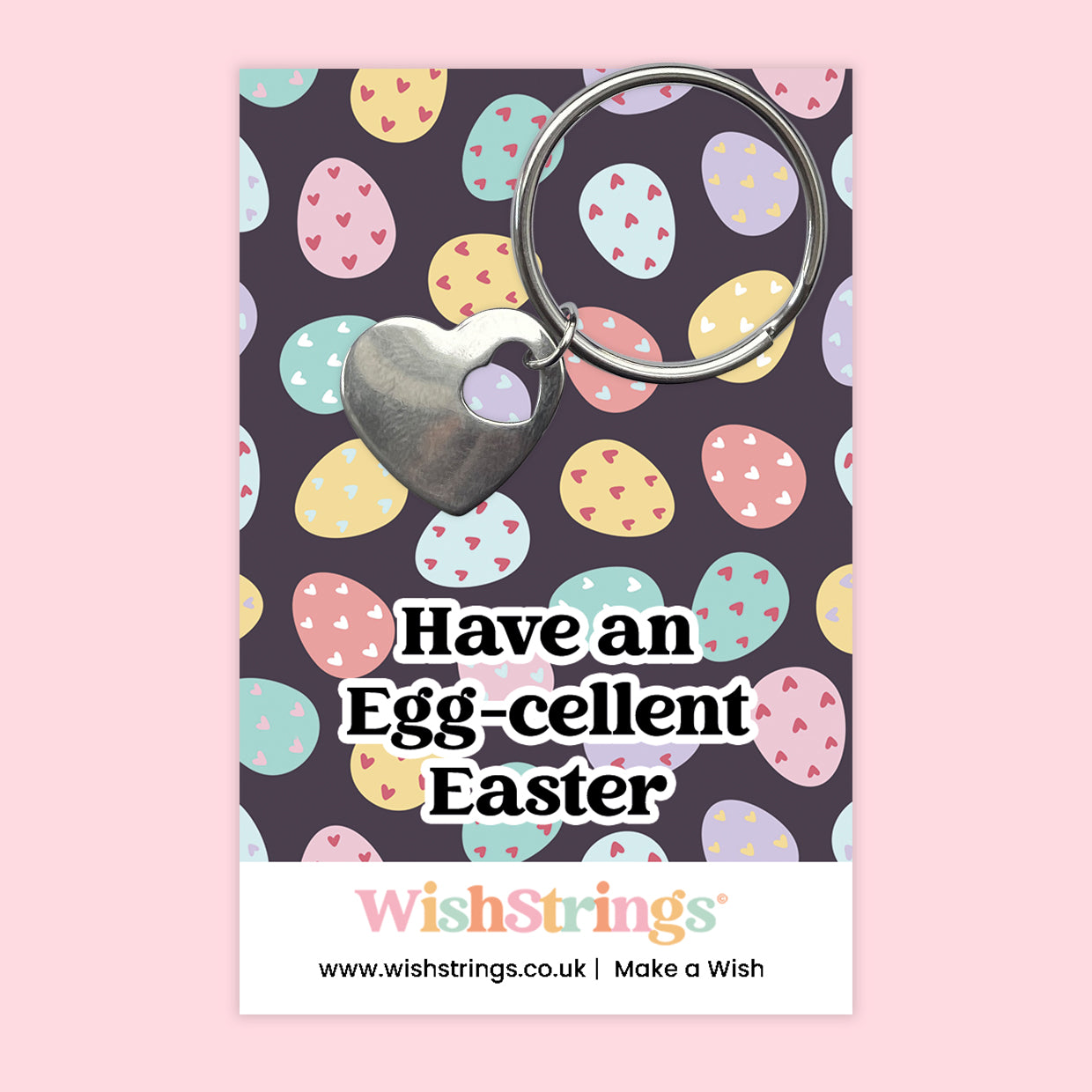 Egg-Cellent Easter - Heart Keyring