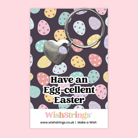 Egg-Cellent Easter - Heart Keyring