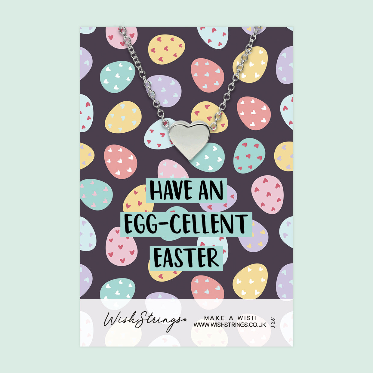 Egg-Cellent Easter - Heart Necklace