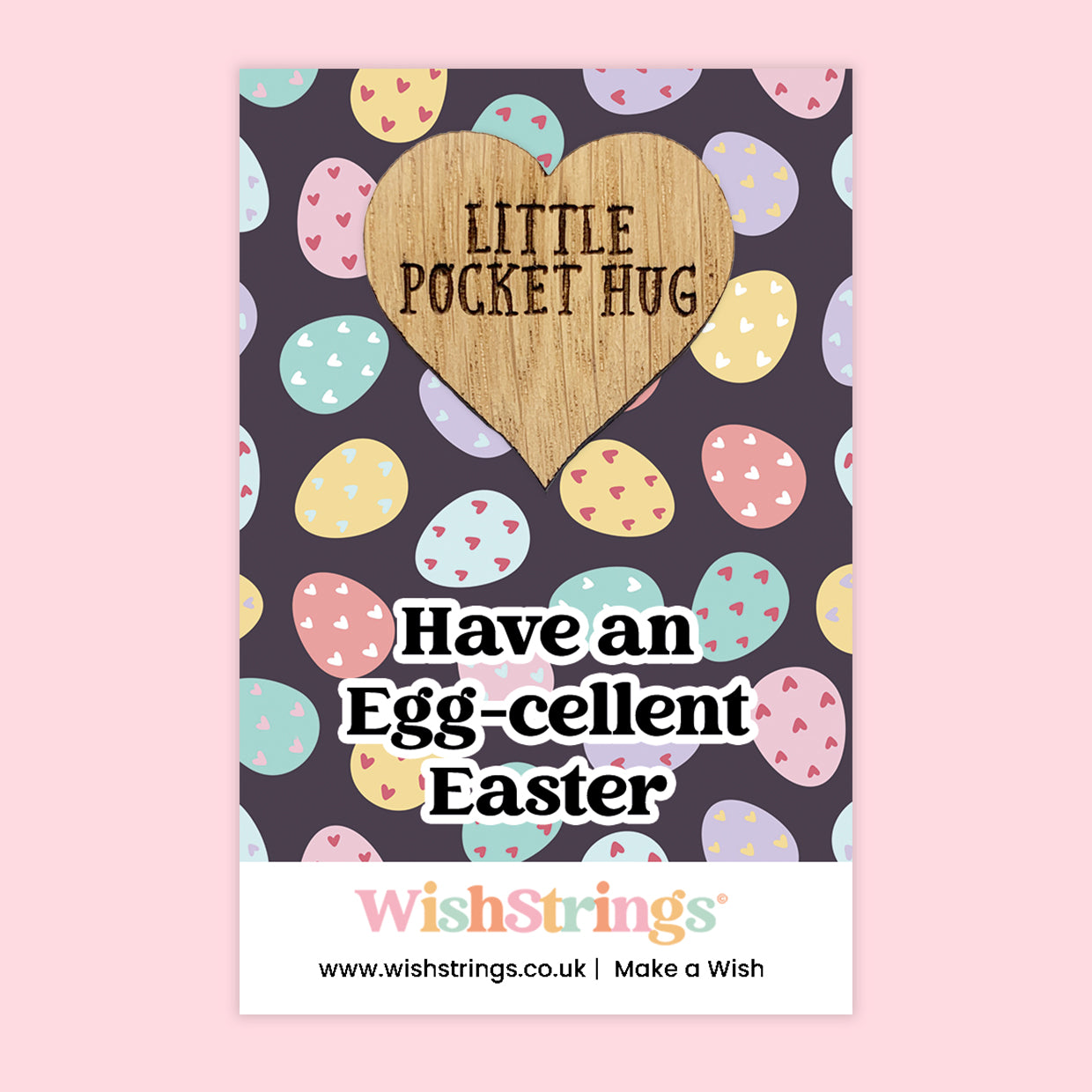 Easter Wishes Collection – 6 Pocket Hugs & 6 WishStrings | Easter Gifts & Spring Keepsakes | Handmade Seasonal Gifts