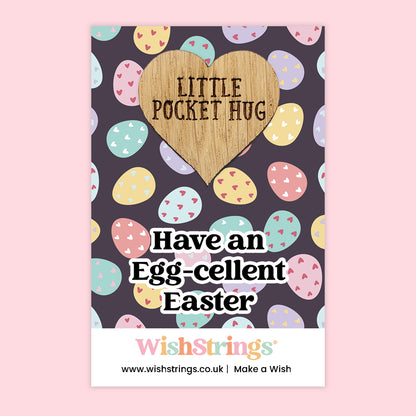 Easter Wishes Collection – 6 Pocket Hugs & 6 WishStrings | Easter Gifts & Spring Keepsakes | Handmade Seasonal Gifts