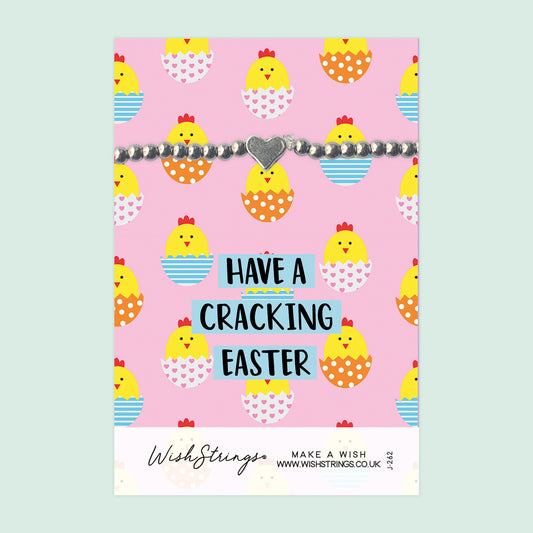 Cracking Easter - Heart Stretch Bracelet