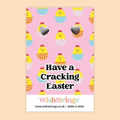 Cracking Easter - Silver Heart Stud Earrings | 304 Stainless - Hypoallergenic