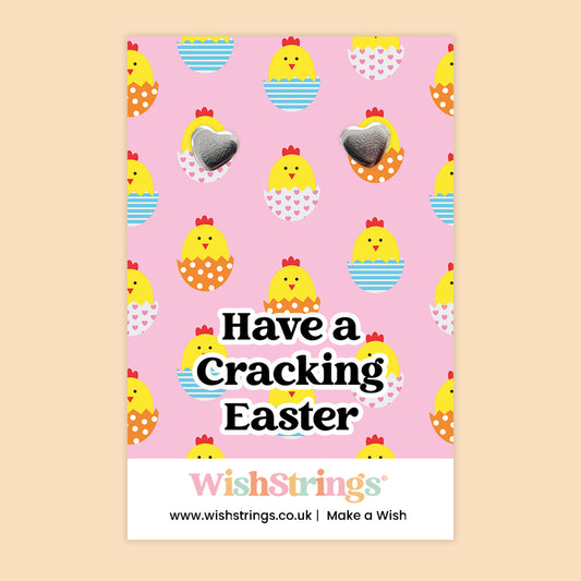 Cracking Easter - Silver Heart Stud Earrings | 304 Stainless - Hypoallergenic