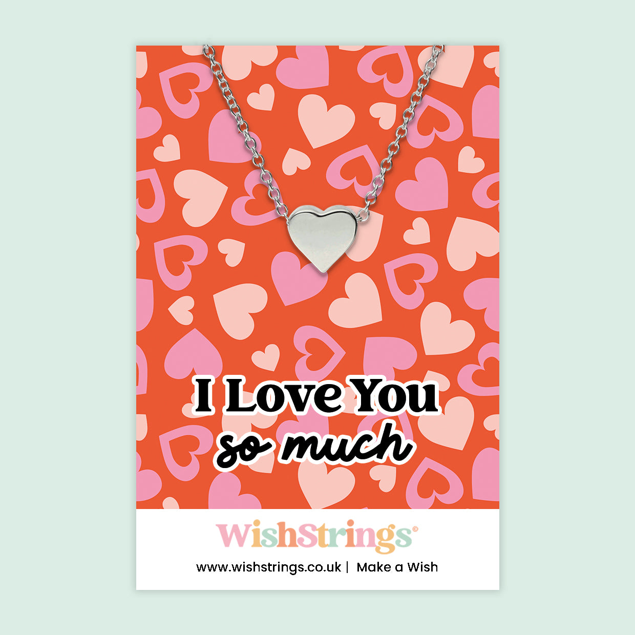 I Love You So Much - Heart Necklace