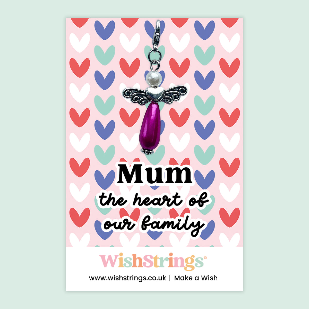 Mum, the Heart of Our Family - Wish Angel Clip