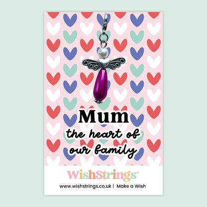 Mum, the Heart of Our Family - Wish Angel Clip