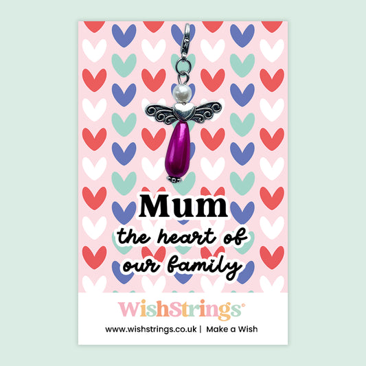 Mum, the Heart of Our Family - Wish Angel Clip