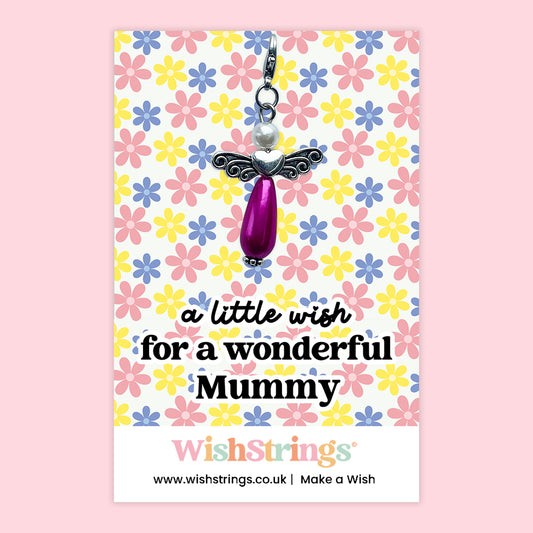 A Little Wish for a Wonderful Mummy  - Wish Angel Clip