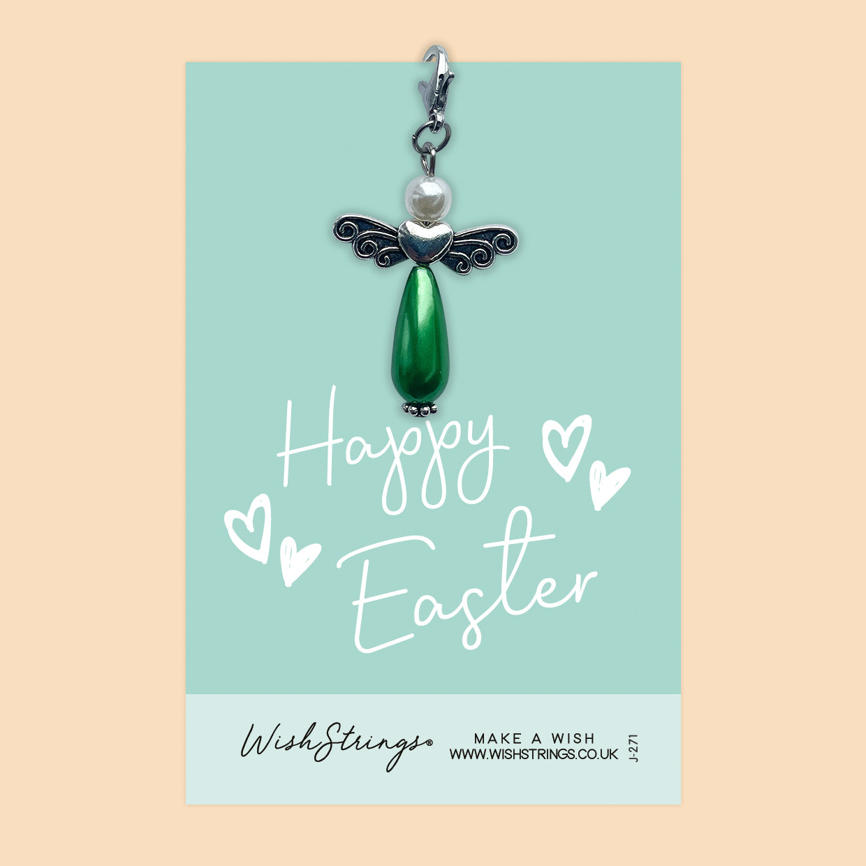 Happy Easter - Wish Angel Clip