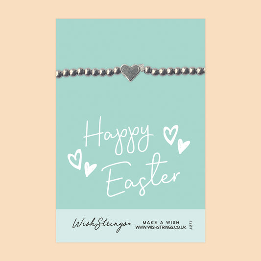 Happy Easter - Heart Stretch Bracelet