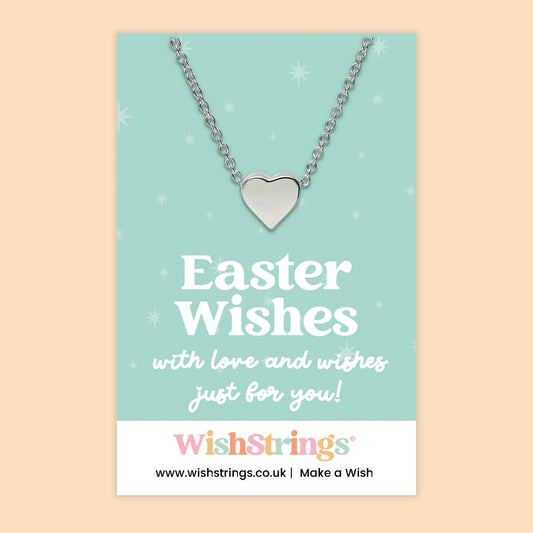 Easter Wishes- Heart Necklace