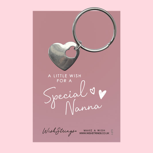 Nanna - Heart Keyring