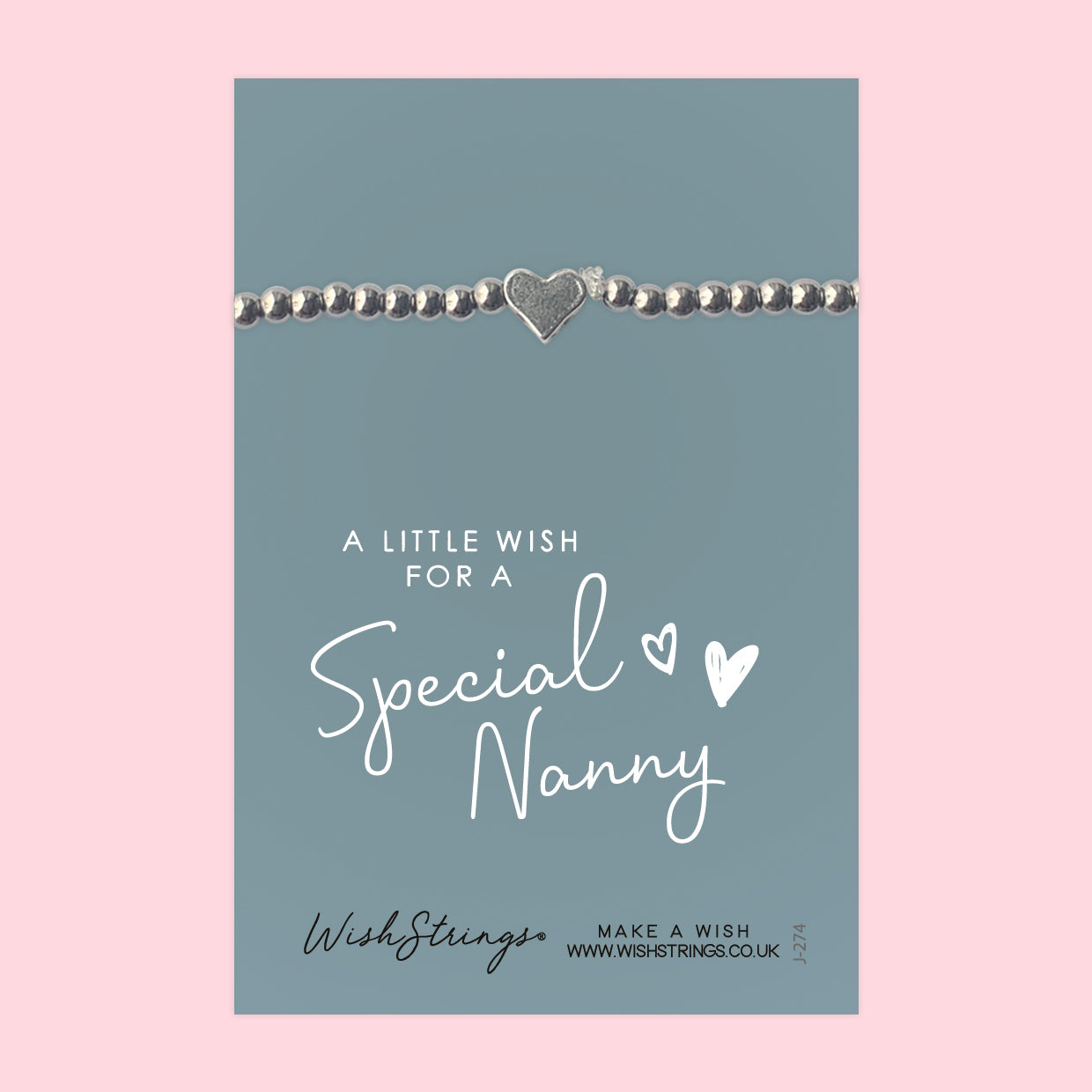 Special Nanny - Heart Stretch Bracelet