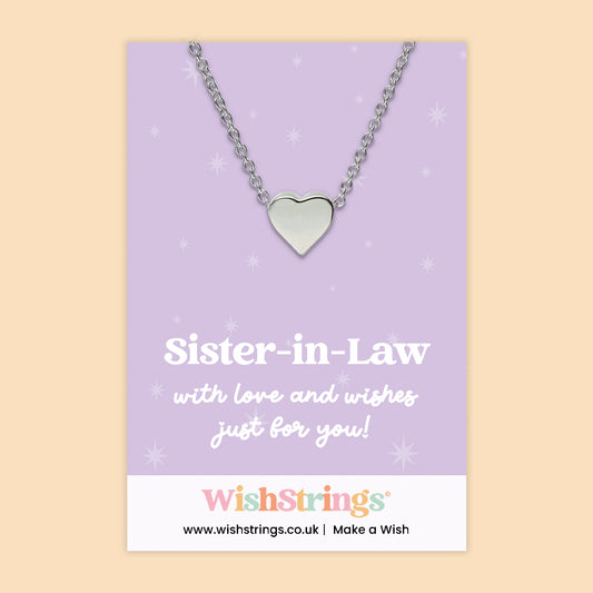 Sister-in-Law - Heart Necklace