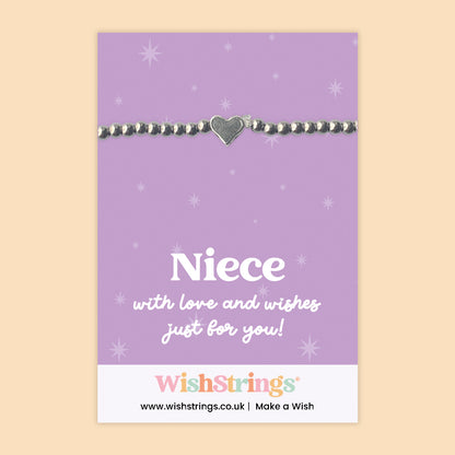 Special Niece - Heart Stretch Bracelet