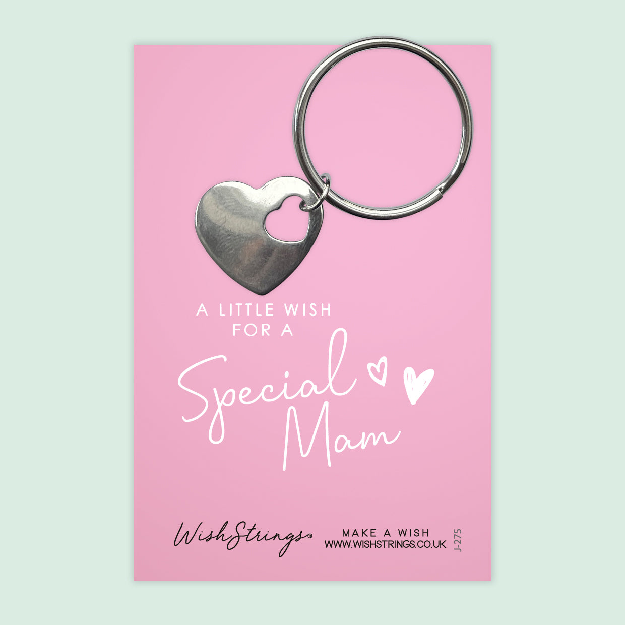 Special Mam - Heart Keyring