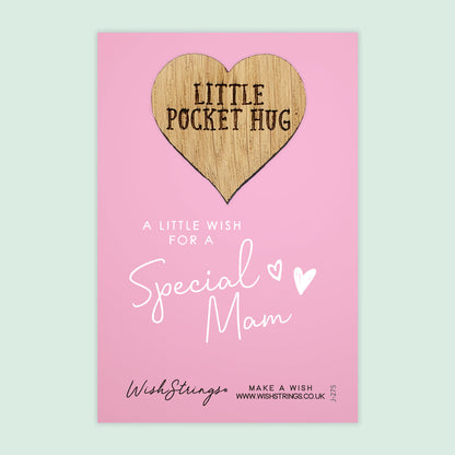 SALE - SPECIAL MAM - Oak Pocket Hug Token | S155