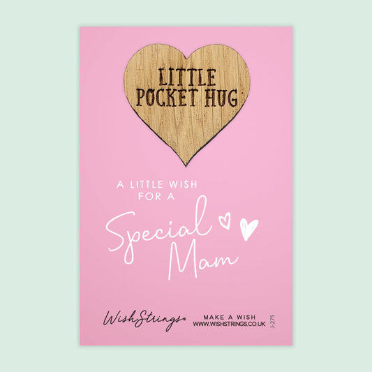 SALE - SPECIAL MAM - Oak Pocket Hug Token | S155