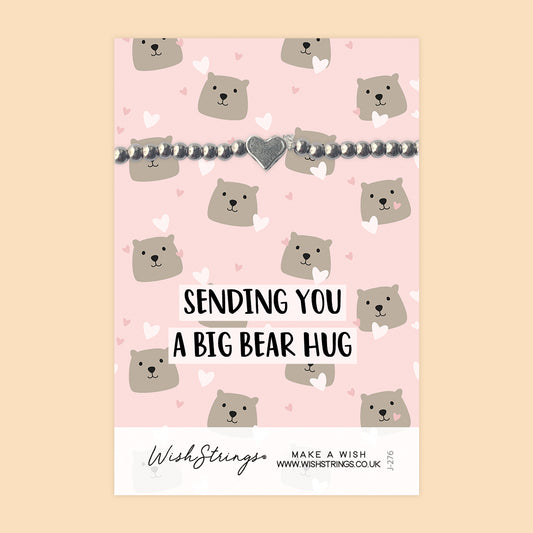 Big Bear Hug - Heart Stretch Bracelet