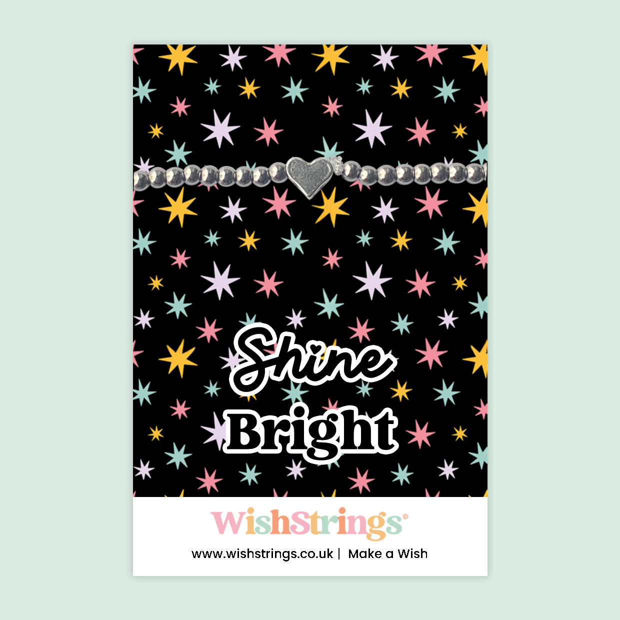 Shine Bright - Heart Stretch Bracelet