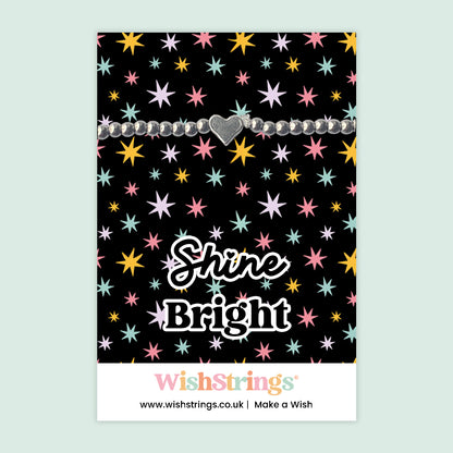 Shine Bright - Heart Stretch Bracelet