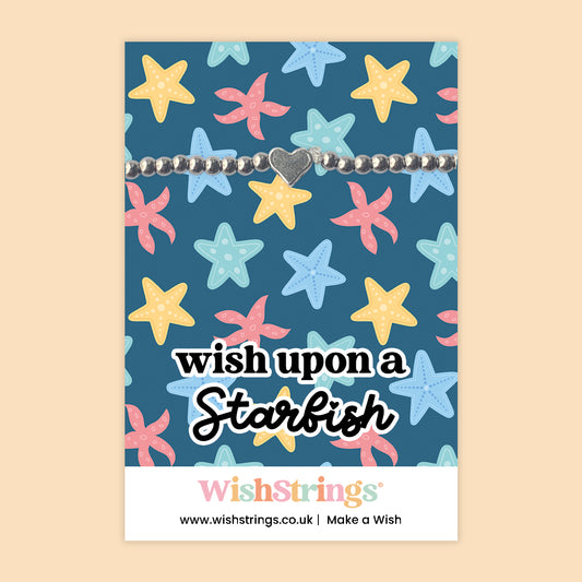 Wish Upon a Starfish - Heart Stretch Bracelet