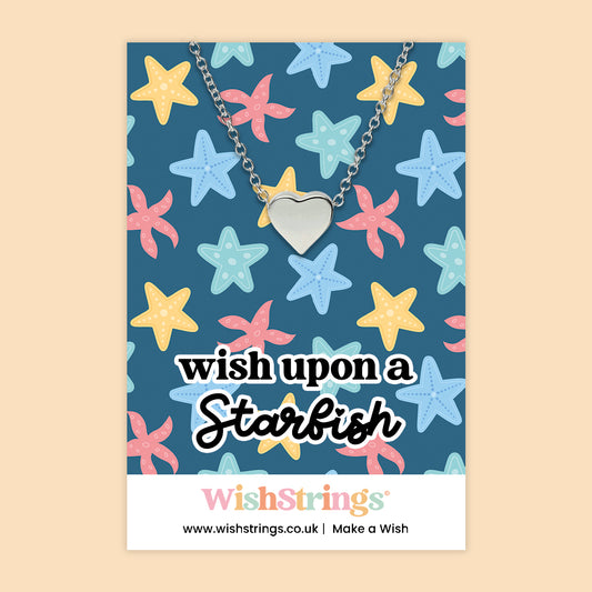 Wish Upon a Starfish - Heart Necklace