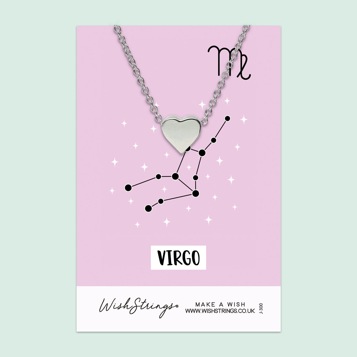 VIRGO, Star Sign Horoscope - Heart Necklace