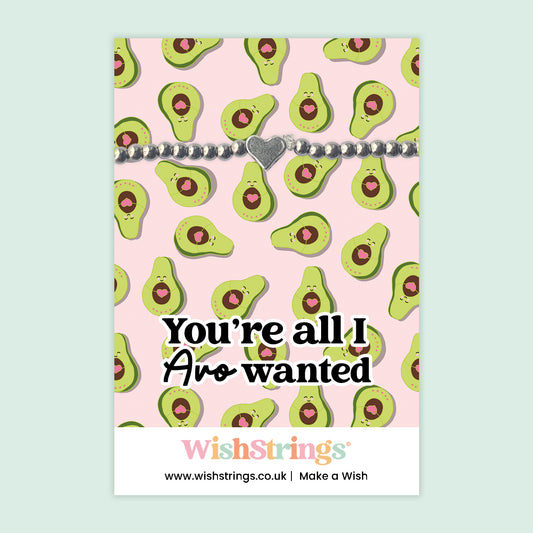 You’re All I Avo - Heart Stretch Bracelet