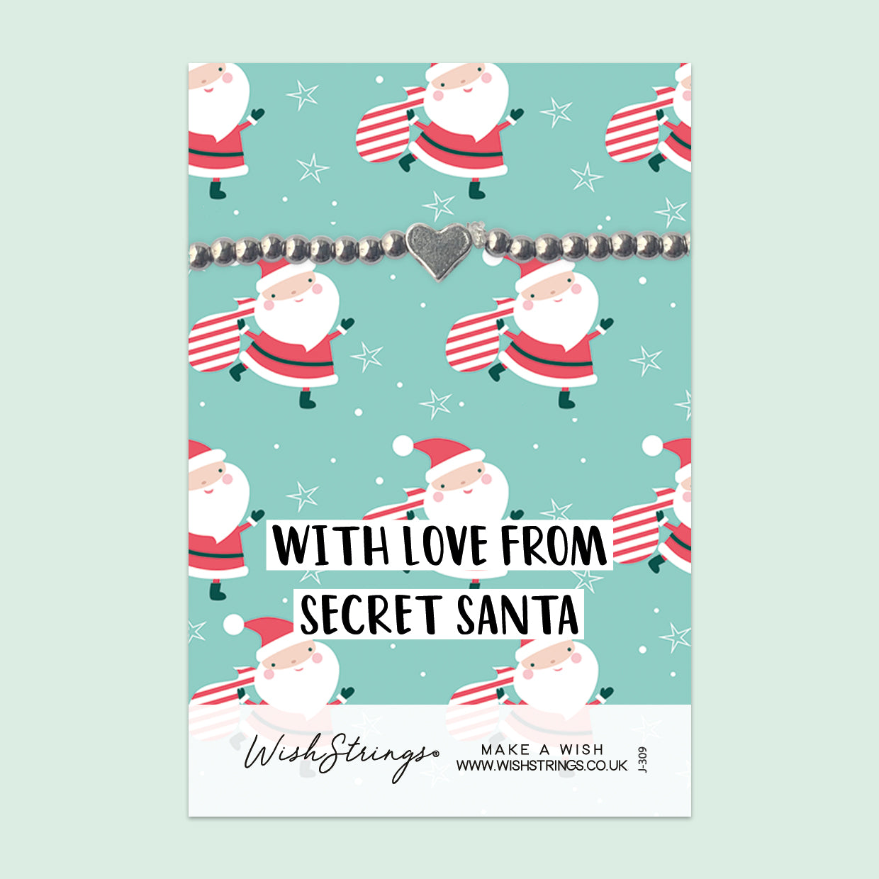 Secret Santa - Heart Stretch Bracelet