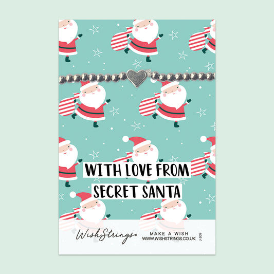 Secret Santa - Heart Stretch Bracelet