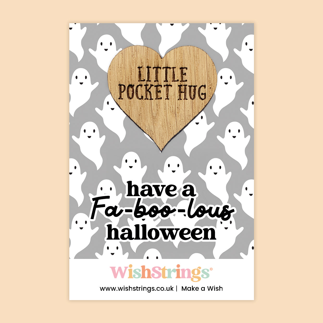 Halloween Collection – Spooky Wish Bracelets & Pocket Hug Tokens | Handmade Keepsakes with Charms & Quotes | Fun Seasonal Gifts Under £5