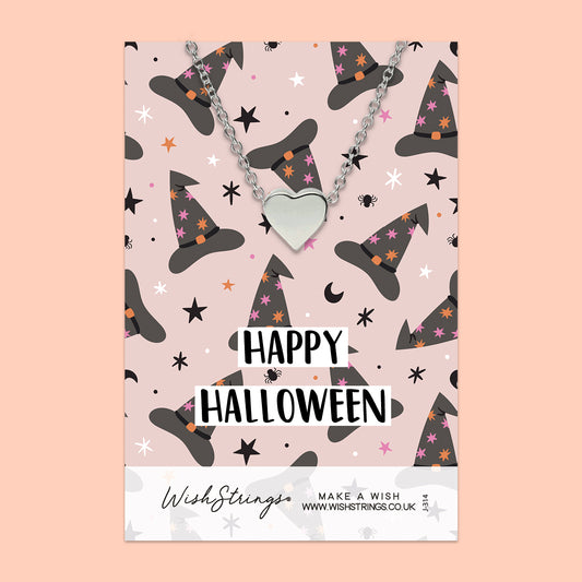 Happy Halloween - Heart Necklace