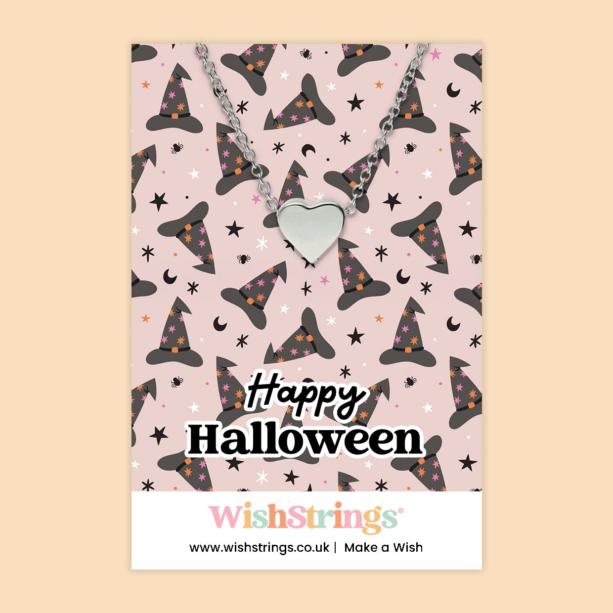 Happy Halloween - Heart Necklace