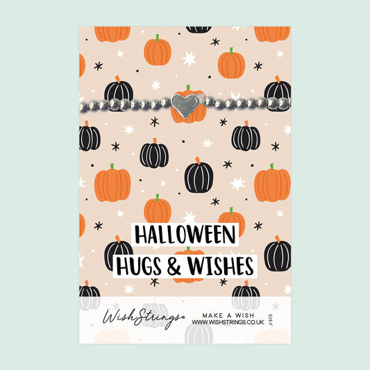 Halloween Hugs & Wishes - Heart Stretch Bracelet