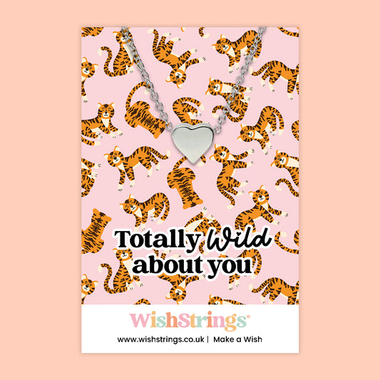 Totally Wild About You - Heart Necklace
