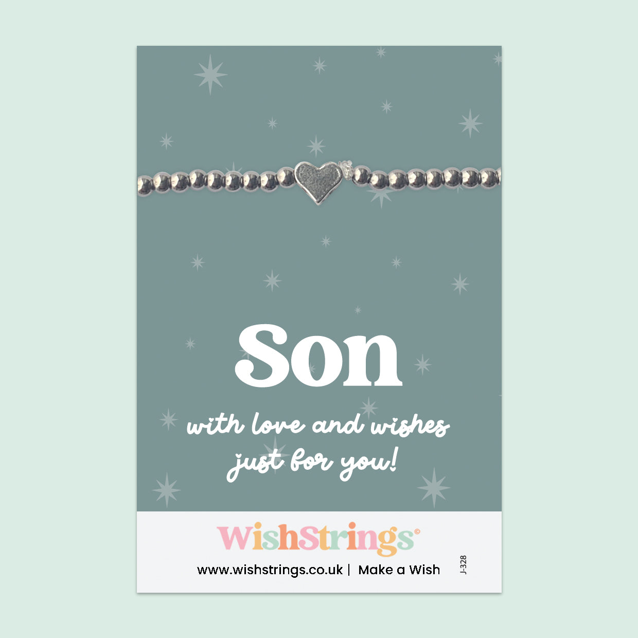 Son - Heart Stretch Bracelet