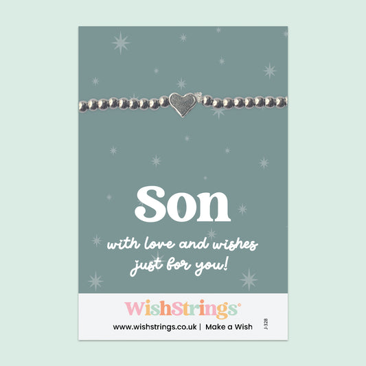 Son - Heart Stretch Bracelet