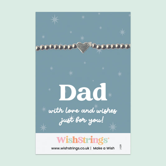 Dad - Heart Stretch Bracelet
