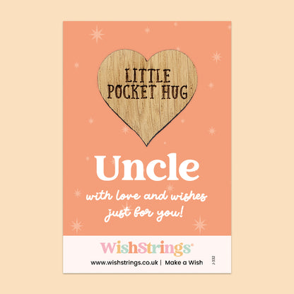 Male Relations Collection – WishStrings Wish Bracelets & Pocket Hug Tokens | Thoughtful Gifts for Dad, Brother, Son, Grandad & More | Handmade Keepsakes Under £5