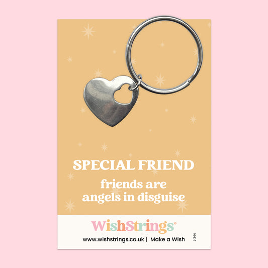 Special Friend - Heart Keyring