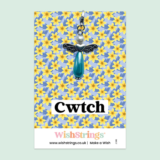 Cwtch, Welsh - Wish Angel Clip